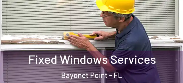  Fixed Windows Services Bayonet Point - FL