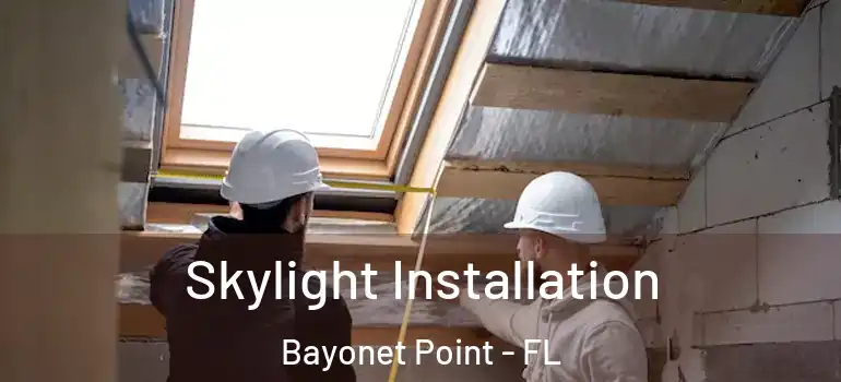  Skylight Installation Bayonet Point - FL
